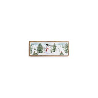 burton + BURTON Tray, 18" x 7" x 0.5", Multicolor