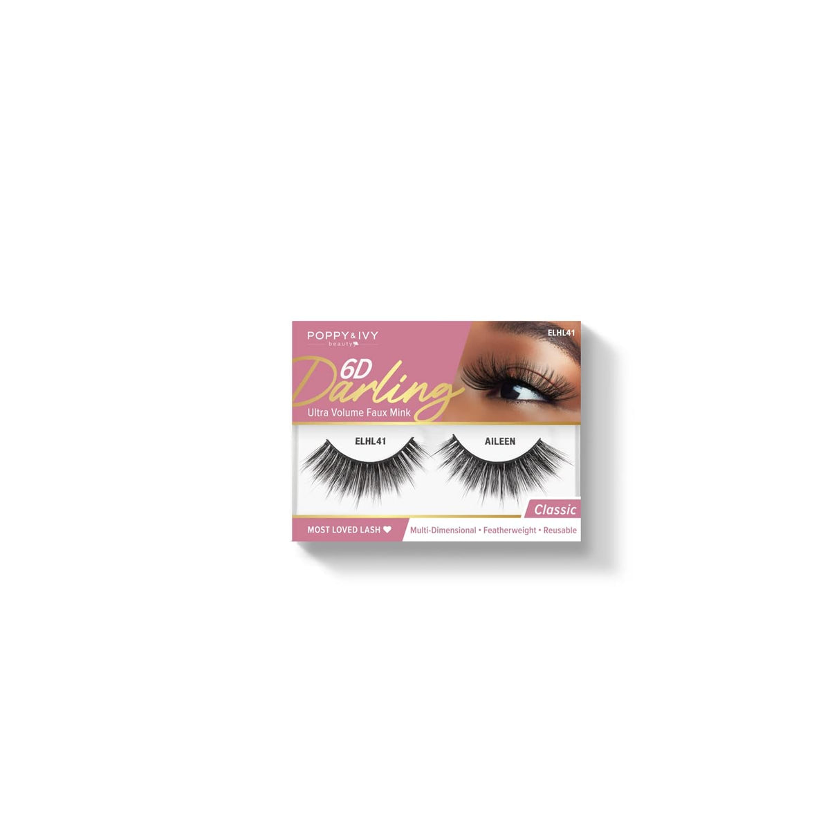 Absolute New York False Eyelash, 1 pair (Pack of 1), ELHL41 Aileen
