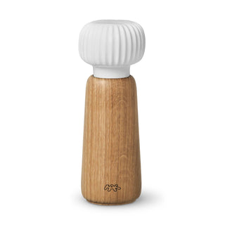 HAK KÄHLER Seasoning Mill, H18 cm x D6.6 cm, White