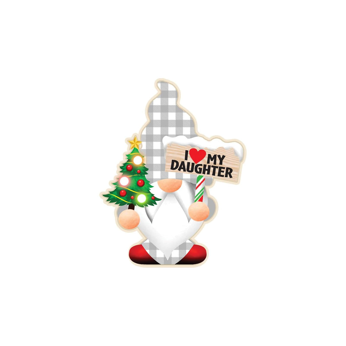 Spoontiques Hanging Ornament, 4" x 5", Daughter Ornament