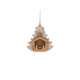 C&F Home Hanging Ornament, Brown, Classic