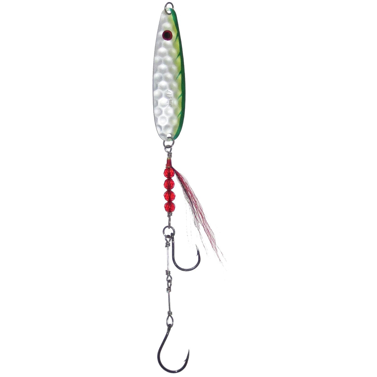 Viper Spoon Fishing Hook, Green Mackerel, Modern