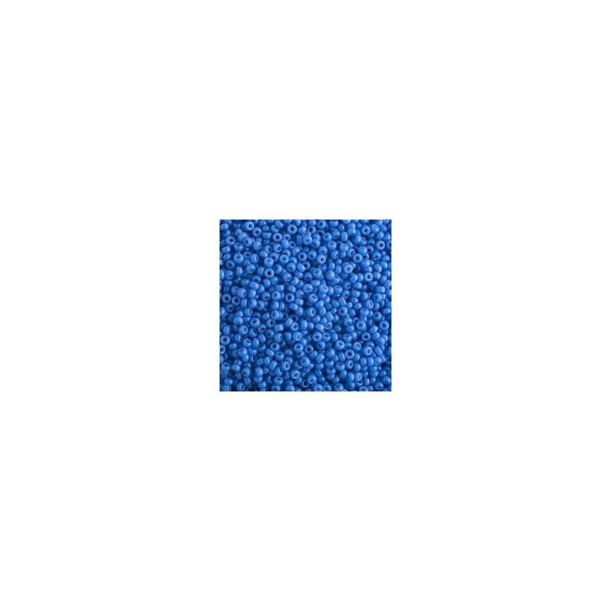 John Bead Craft Bead, Cornflower Blue Opaque Duracoat