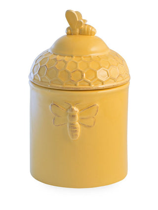 Boston International Ceramic Goody Jar, Honeycomb