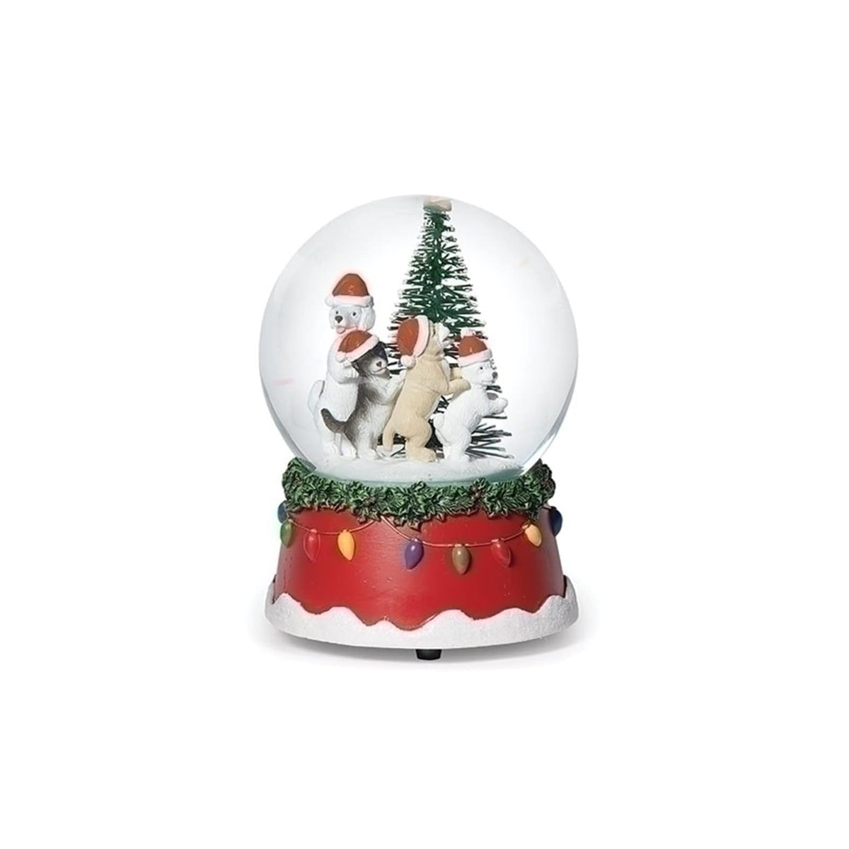 Roman Snow Globe, Clear, Classic