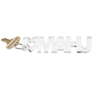 Oventure Keychain, White