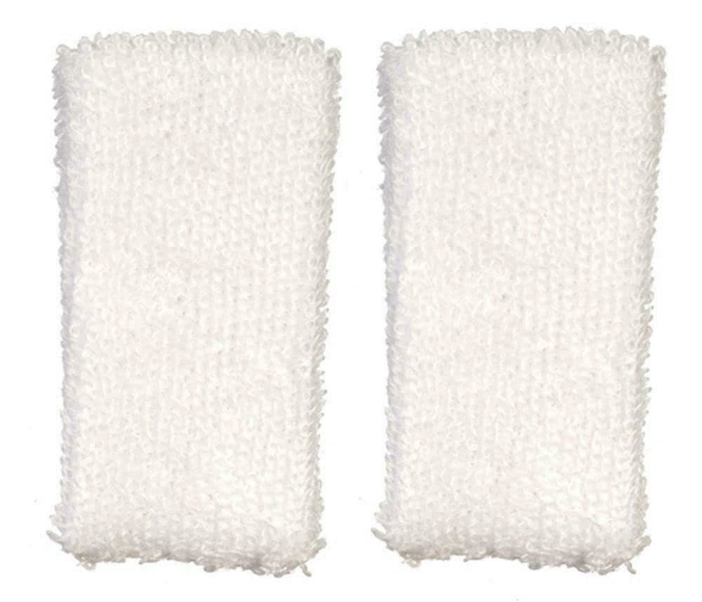 Aztec Imports Dollhouse Miniature Set of 2 White Towels