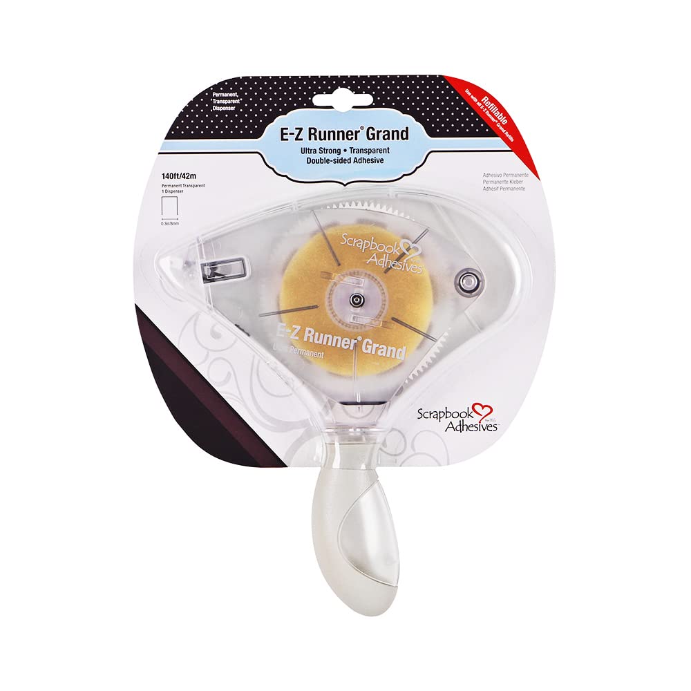 Scrapbook Adhesives Art And Craft Supply, 140ft, Clear