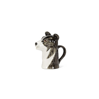 Abbott Collection Pitcher, 4 Ounces, Black/White