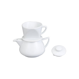 HIC Harold Import Co. Coffee Maker, White