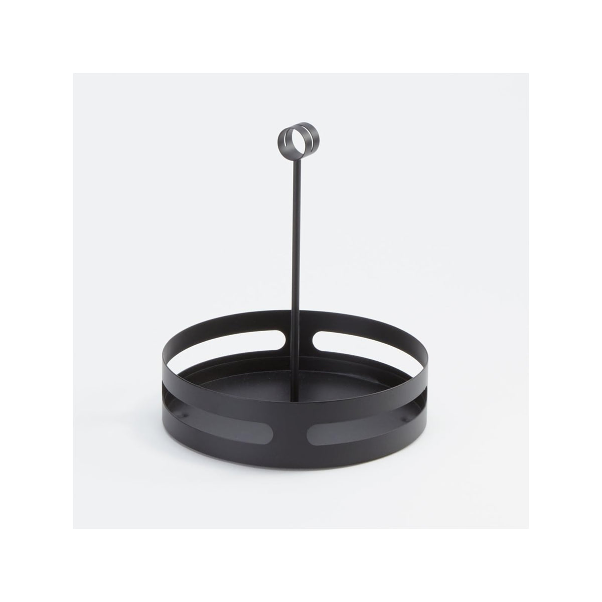 American Metalcraft Storage Rack, 7-3⁄4" Dia. x 9-1⁄2" H, Black