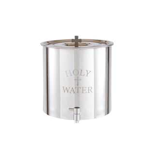 Generic Gravity Beverage Dispenser, Silver, Brass, Stainless Steel