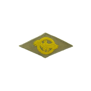 EE Fabric Applique Patch, 1.5 x 3 inches, White