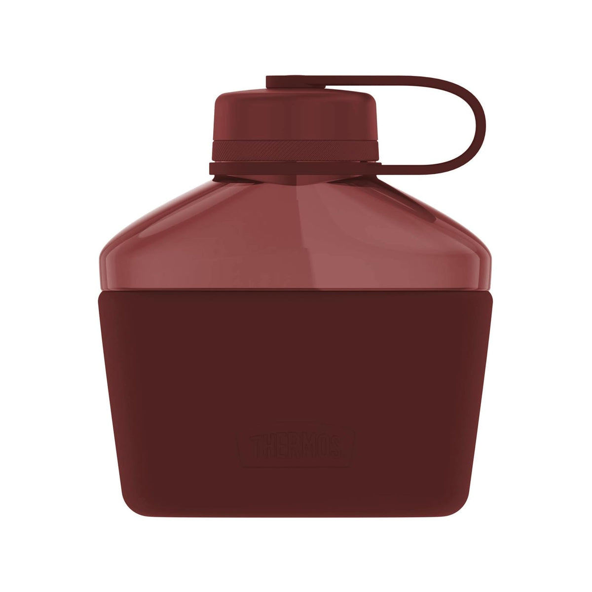 THERMOS Hip Flask, Rosewood Red