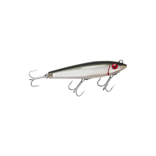 MirrOLure Fishing Hook, 3 5/8 Inch, Green White Belly Silver