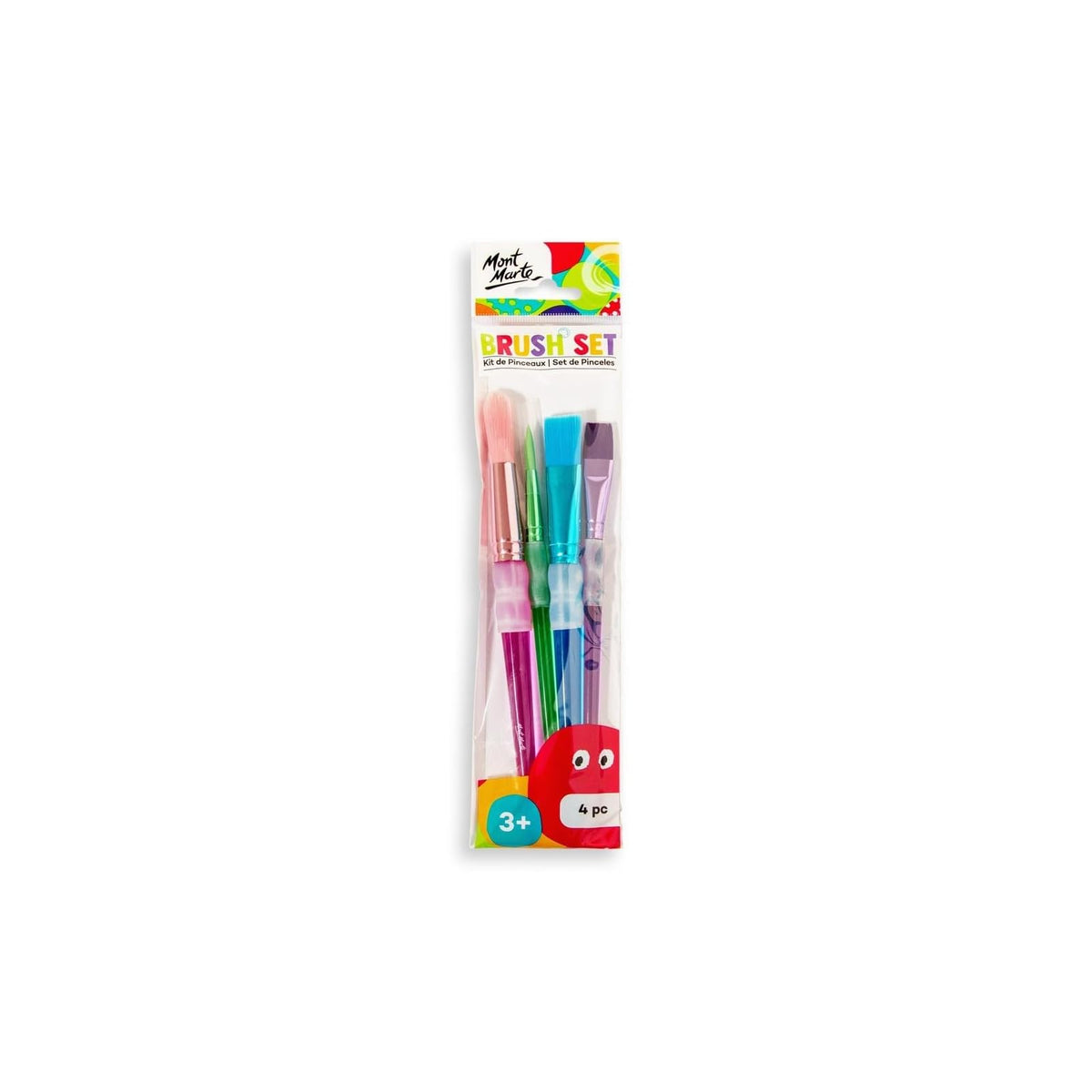 Mont Marte Paint Brush, Standard, Milticolor