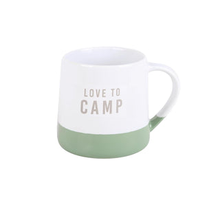 Pavilion Gift Company Drinking Cup, 17 Ounces, White, Green