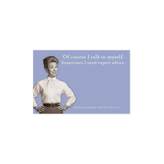 Shannon Martin Design Self Stick Note, 2.875" x 4.375", Light Blue