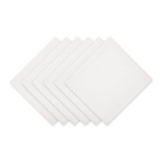 DII Cloth Napkin, 20" x 20" (Set of 6), Off-white