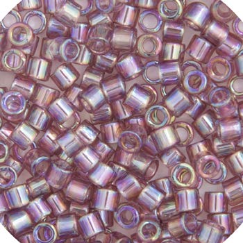 John Bead Craft Bead, Size: 11, Lilac AB