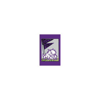 Magnolia Lane Banner, 18" by 12", TCU Mascot