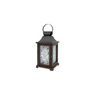 Carson Electric Lantern, 15" H, Brown
