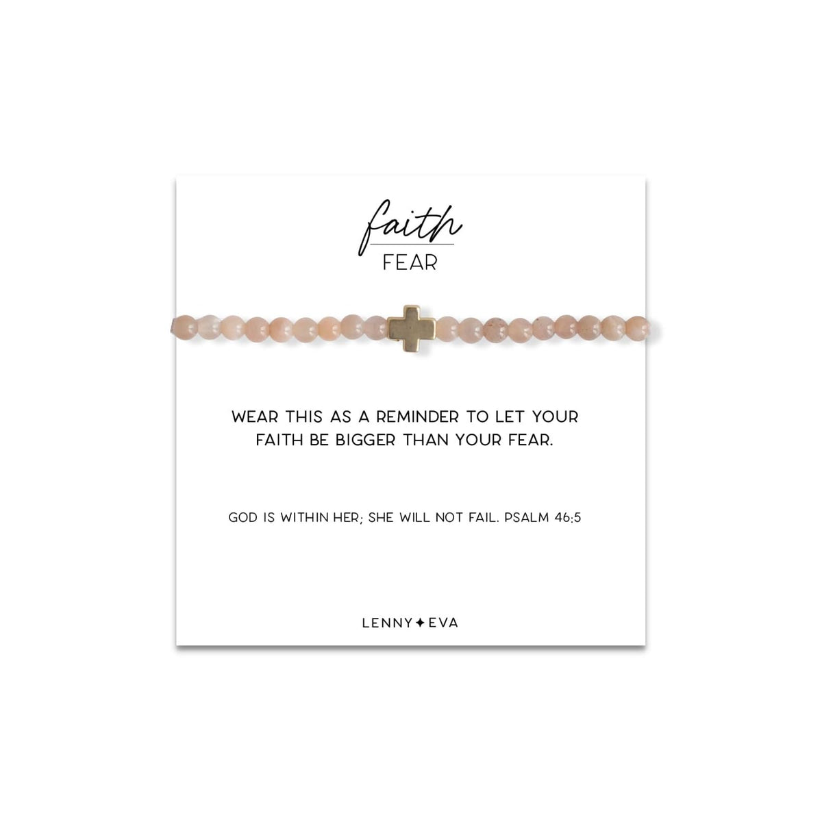 Lenny & Eva Bracelet, Medium, Sunstone