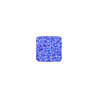 John Bead Craft Bead, Small, Transparent Light Blue Matt AB