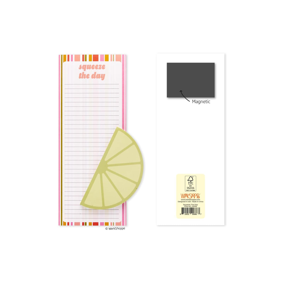 WerkShoppe Blank Book, Multicolor