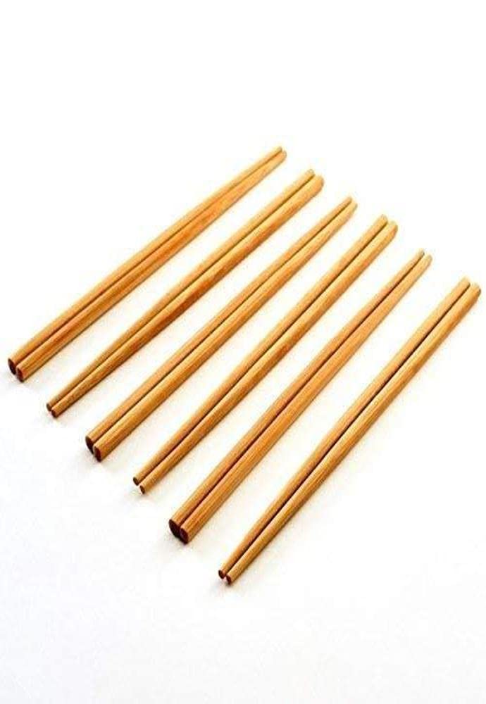 NorPro Chopsticks Bamboo, 6 Pairs 12 count