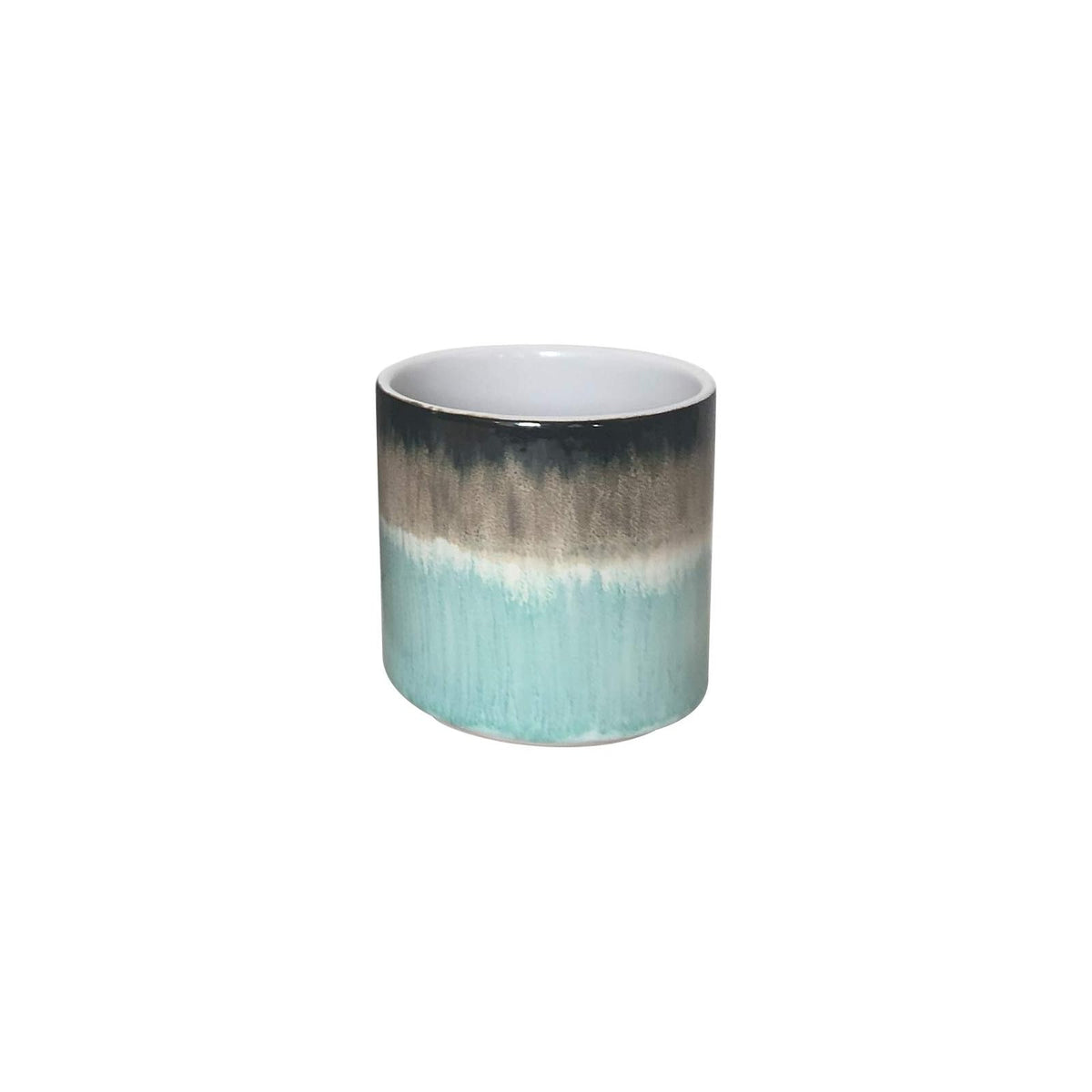 Blue Sky Ceramic Planter, 5'', Multicolor