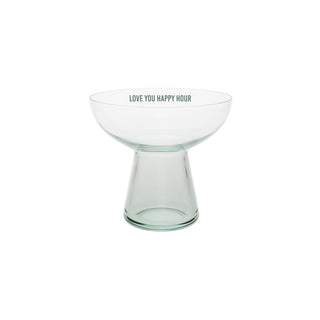 Pavilion Gift Company Drinking Cup, 15 Ounces, Green & Clear
