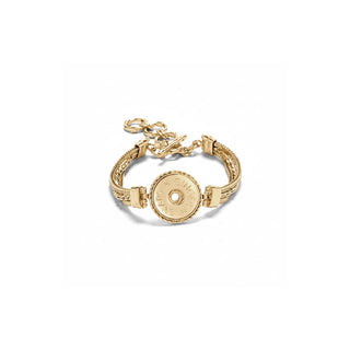 Ginger Snaps Bracelet, 7'' - 8.5'', Gold