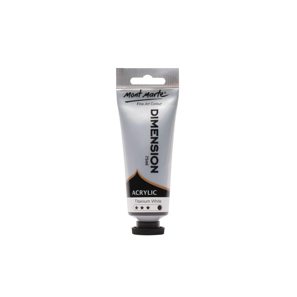 Mont Marte Paint, 2.54 Fl Oz (Pack of 1), Titanium White