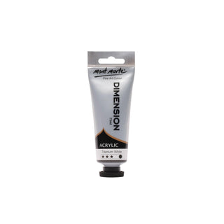 Mont Marte Paint, 2.54 Fl Oz (Pack of 1), Titanium White