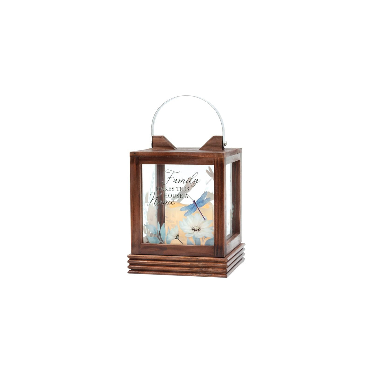 Carson Lamp, 10" H, Brown