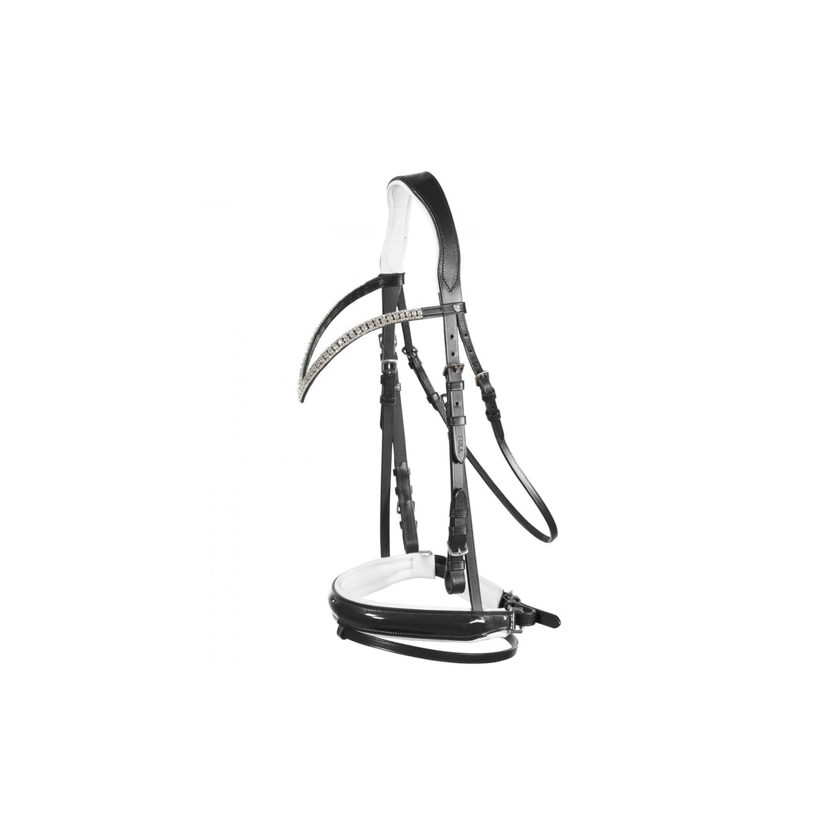 HORZE Safety Harness, Pony, Black/White