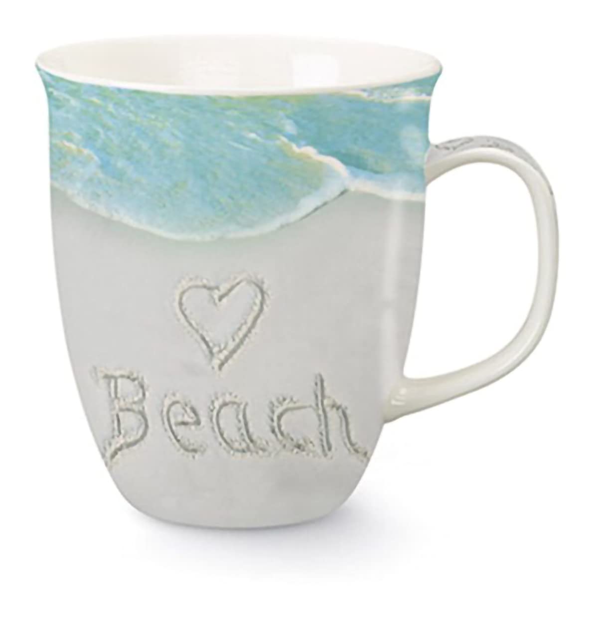 Cape Shore Drinking Cup, 15 Ounces, Multicolor Beach