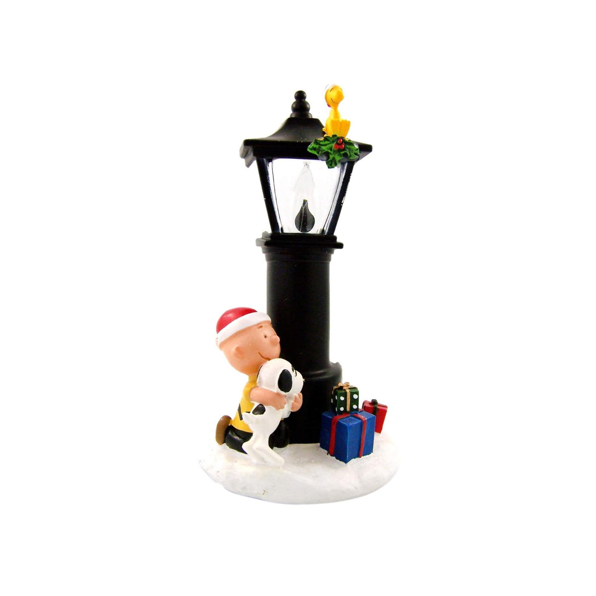 Roman Lamp, 8.25" Height x 3.75" Width x 3.75" Length, Black