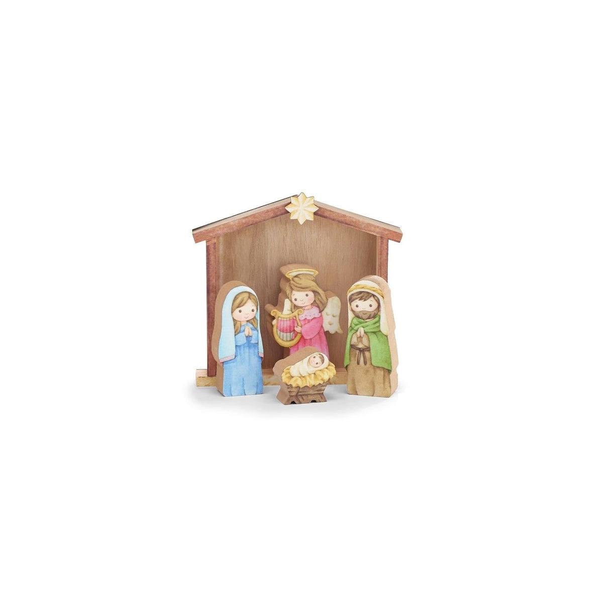 burton + BURTON Figurine, 6.75"H x 7.25"W x 2"D, Multicolor