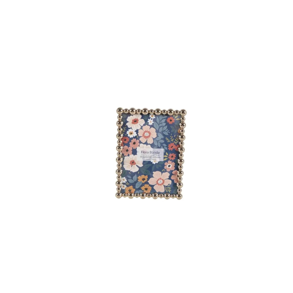 Flora Bunda Picture Frame, Gold