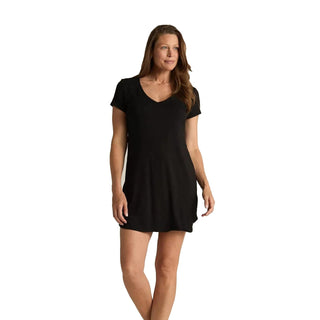 Faceplant Dreams Nightgown Nightshirt, Medium, Aqua