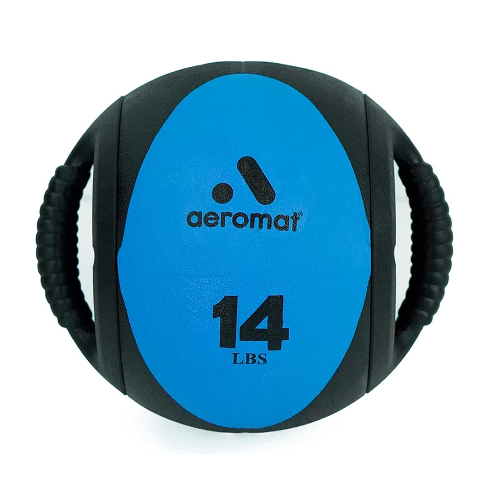 Aeromat Recreation Ball, 9cm/14-Pound, Black/Purple