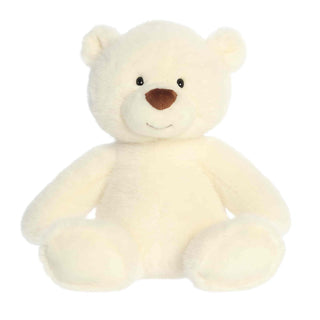 Aurora Bear 9.5" Nuzzles Bear Cream Snuggly Stuffed Animal