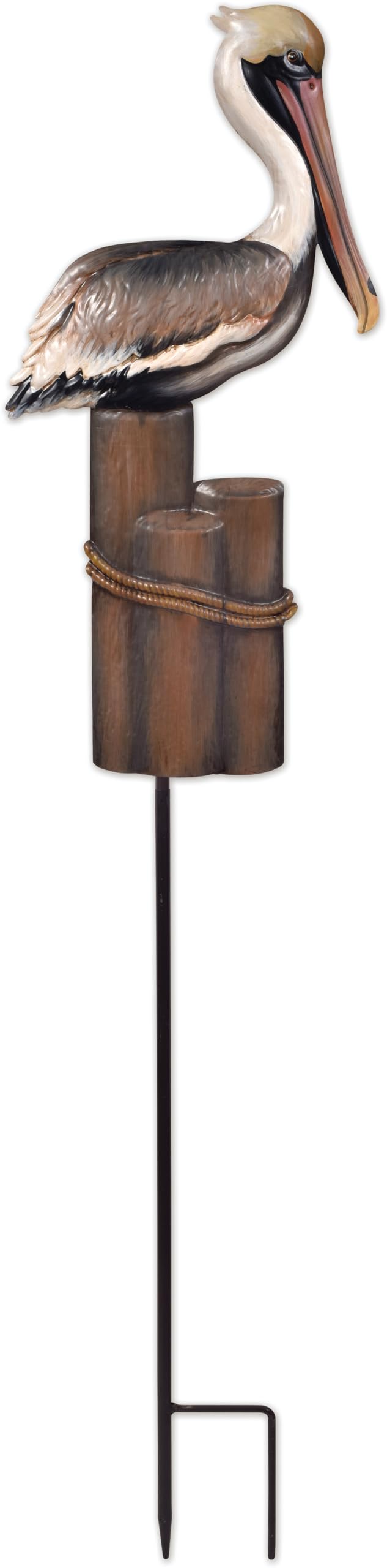 Sunset Vista Designs Anchor Stake, 36-Inch, Brown Pelican