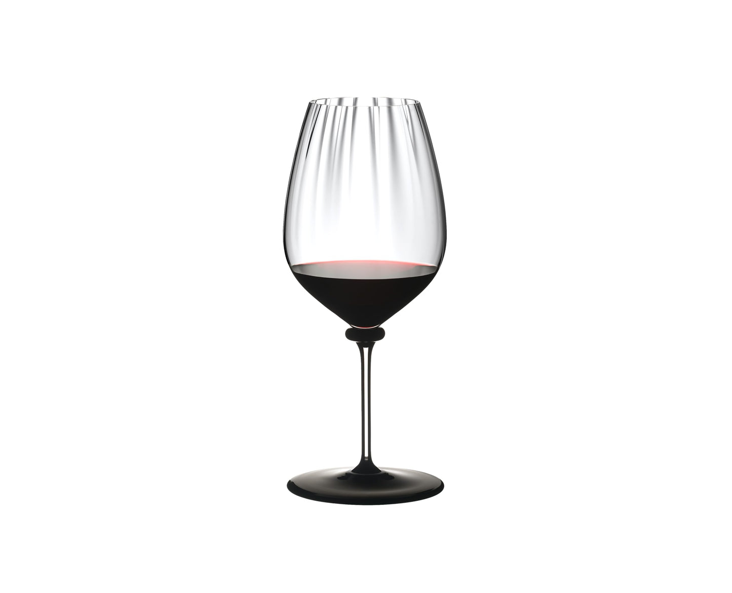 Riedel 4884/0 N Fatto A Mano Performance Cabernet Wine Glass, 29 oz, Black Base