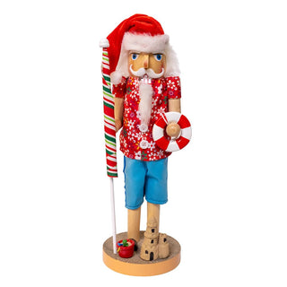 Kurt S. Adler Figurine, Approx. 4.92" x 4.13" x 15.55", Red