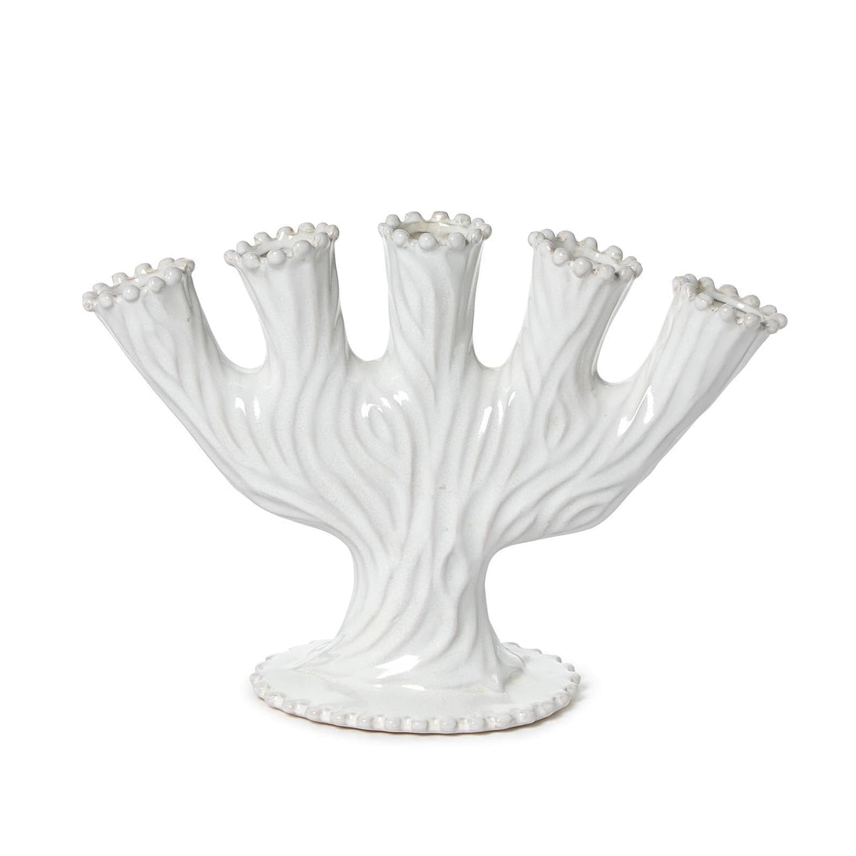 Two's Company Vase, White