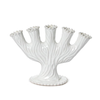 Two's Company Vase, White