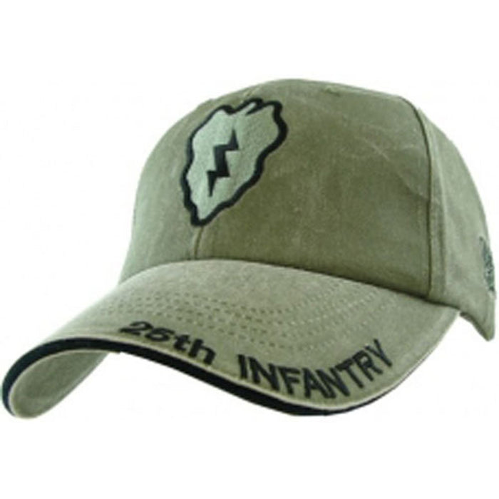 Eagle Crest U.S. Army 25th Infantry Cap, Green, Adjustable